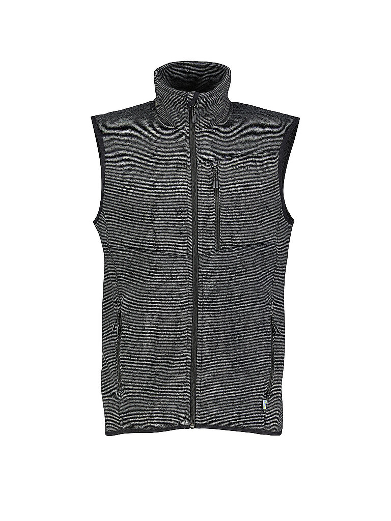 Veste Bergen en maille polaire noir 4XL