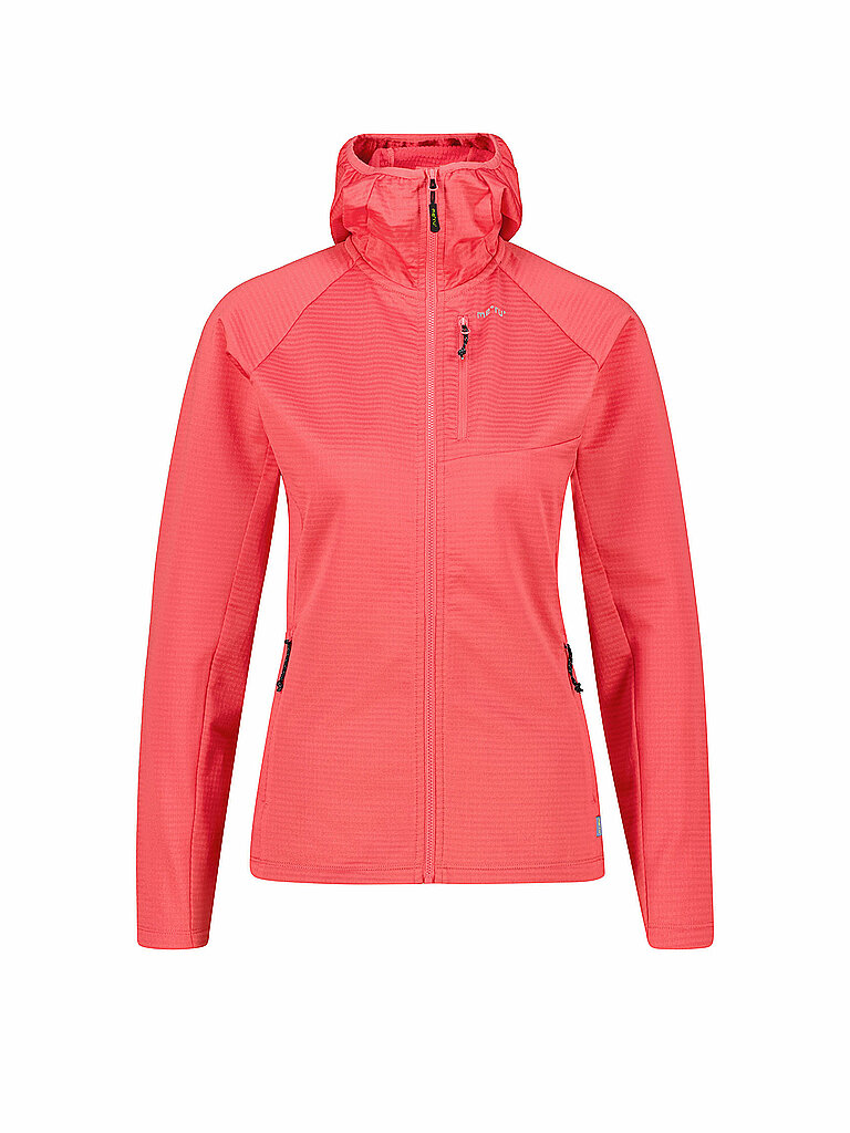 Veste polaire à capuche Highfieldss corail L