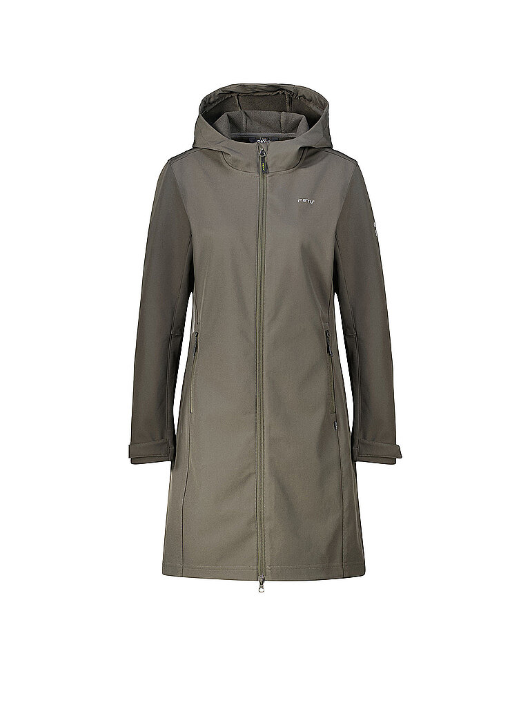 Manteau softshell d'hiver Touloluse Ă capuche gris 44