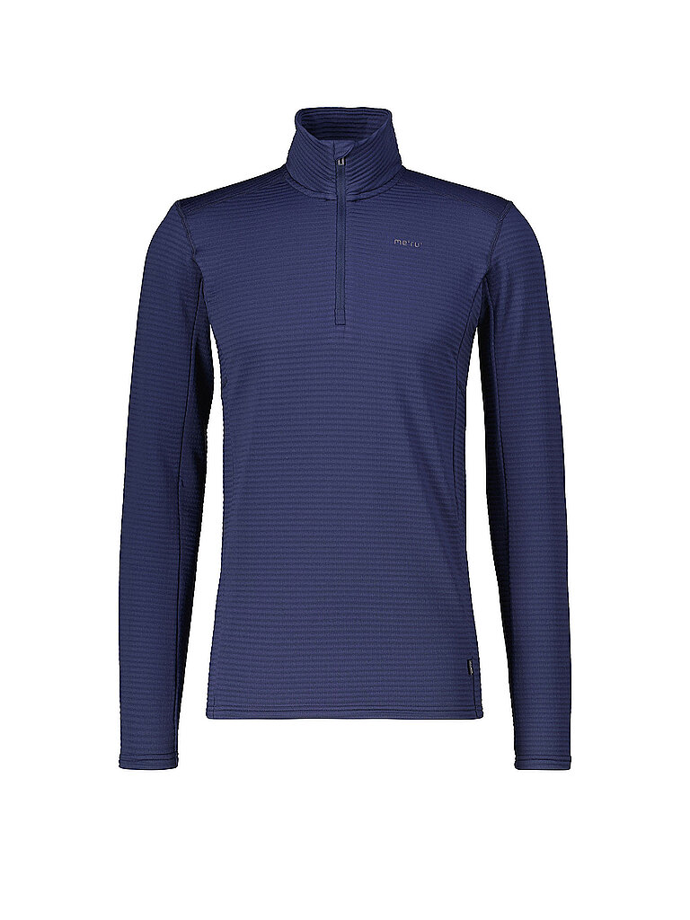Zipshirt fonctionnel Langesunds bleu marine XL