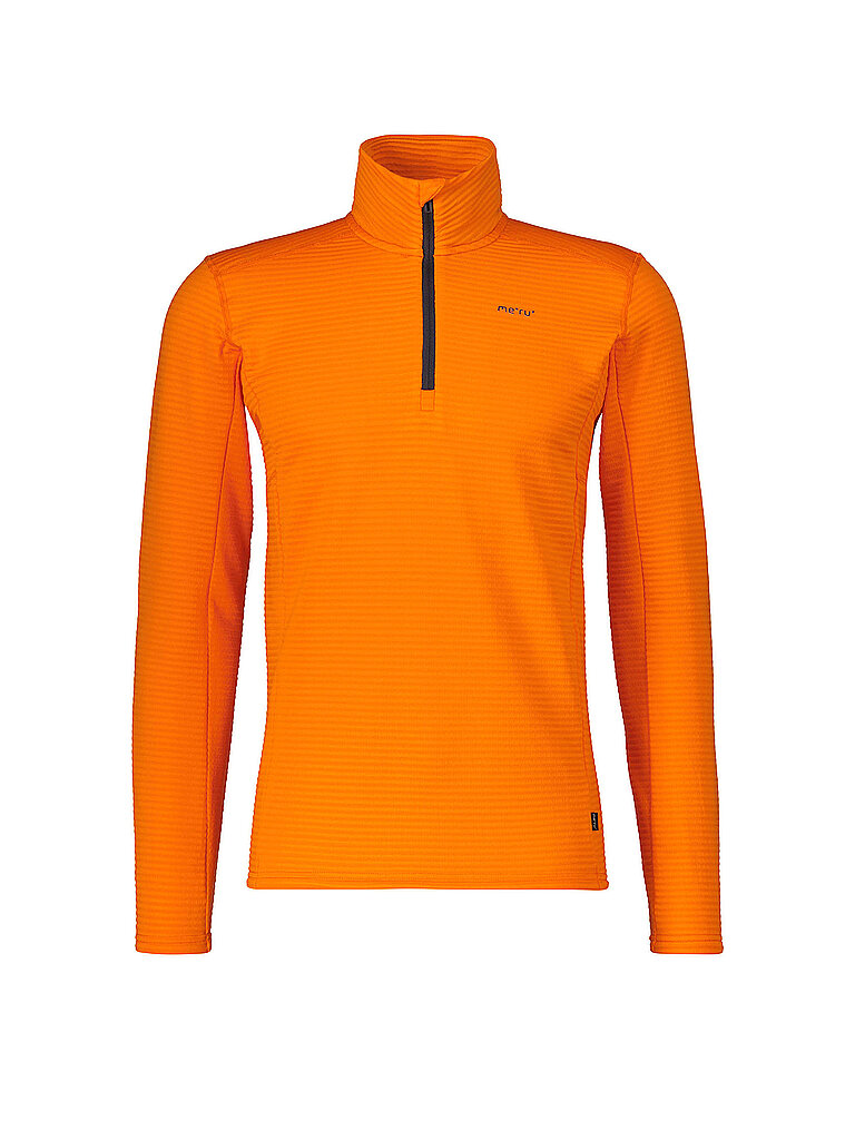 Zipshirt de sport Langesund orange XXL