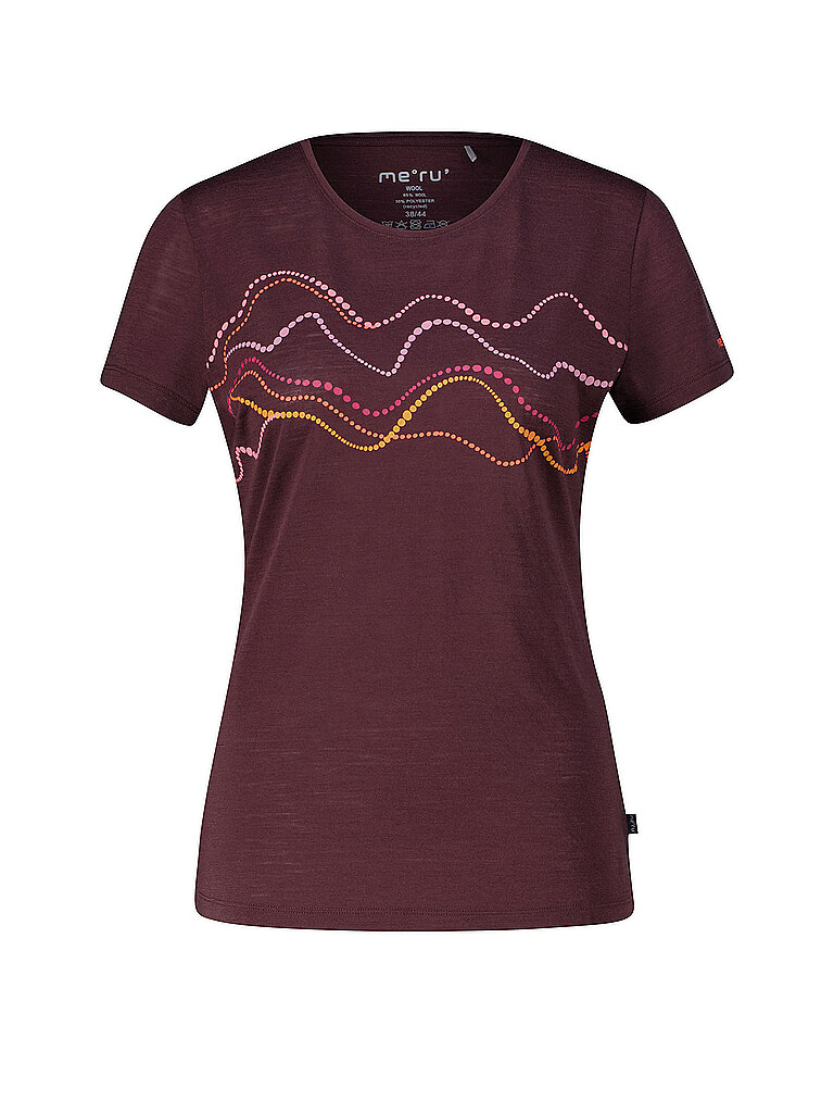 T-shirt de sports Trelleborg Woolmix marron 44