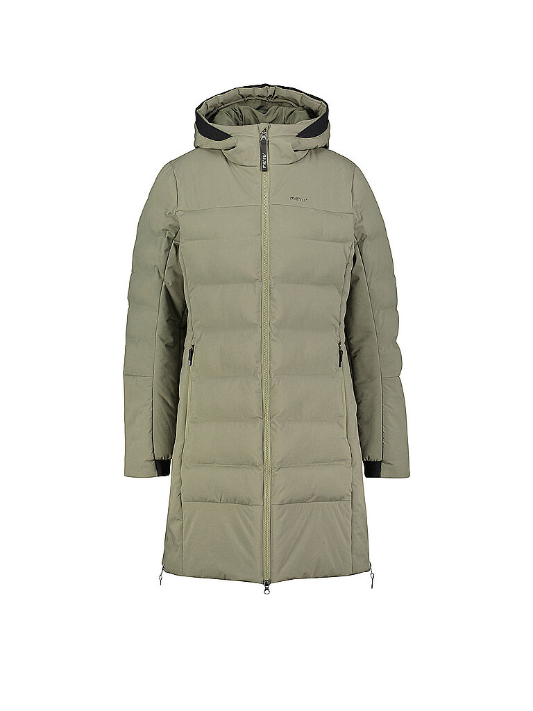 Manteau d'hiver Esbjerg à capuche vert foncé 44