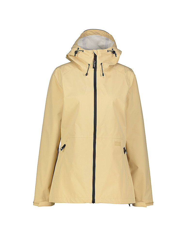 Veste de randonnées Amarante 3L à capuche camel 48