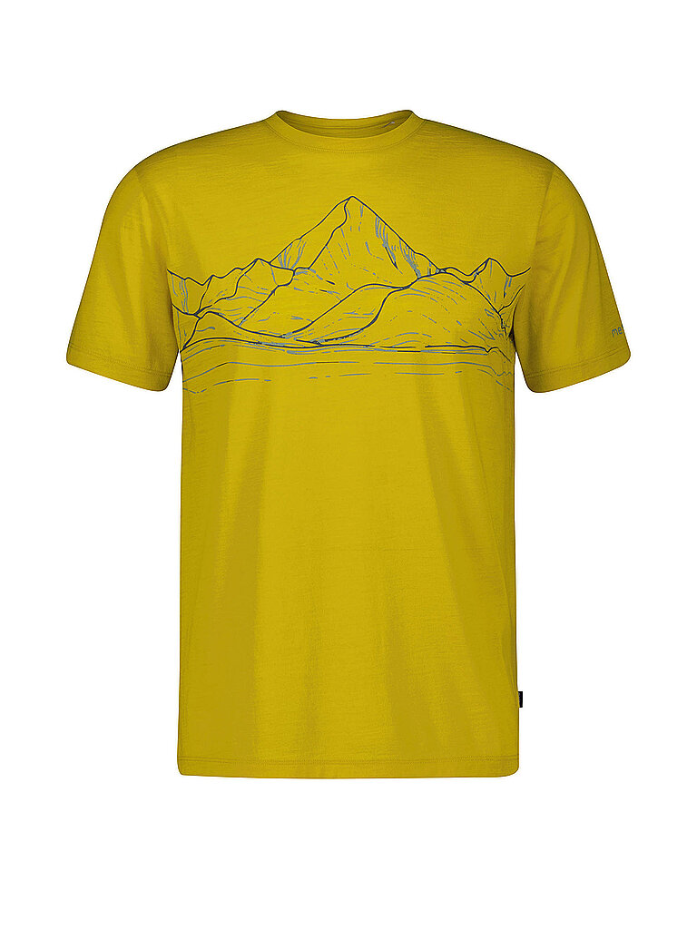 T-shirt de sport Murtosa Woolmix olive XXL