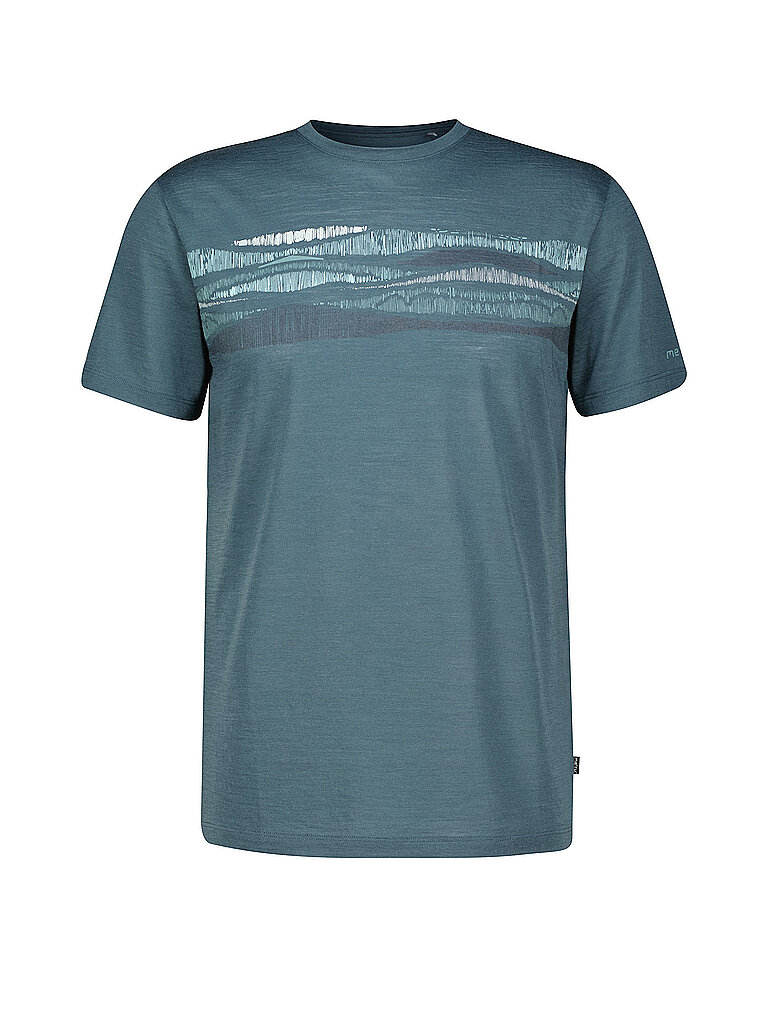 T-shirt de sport Murtosa Woolmix bleu marine L