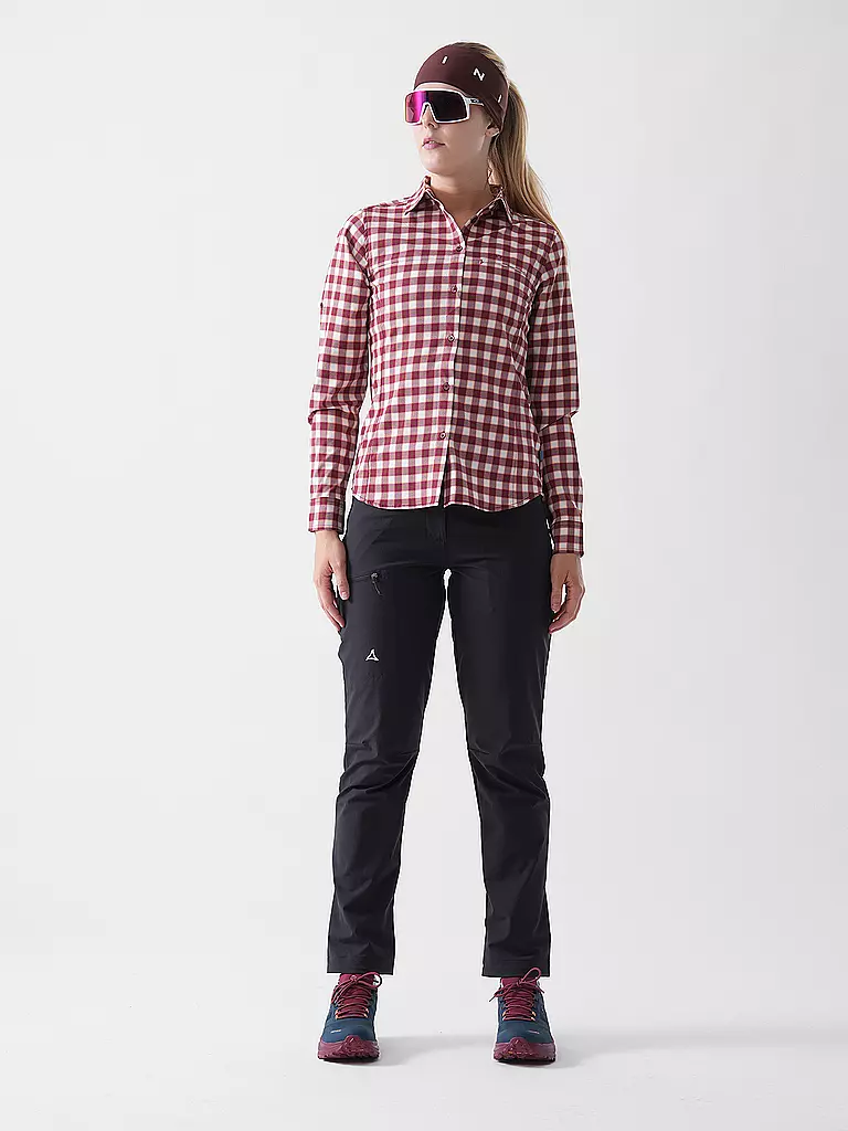 MERU | Blouse d'extérieur Sauda pour femmes | Rouge
