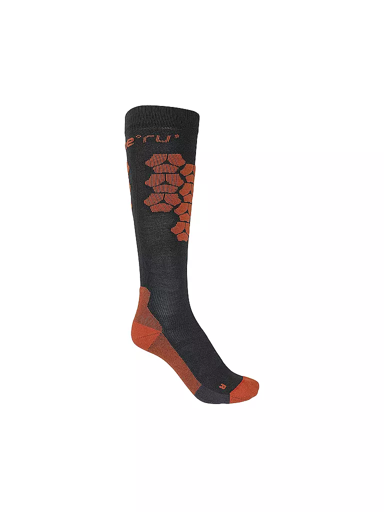 MERU | Chaussettes de ski de randonnée pour hommes | Gris