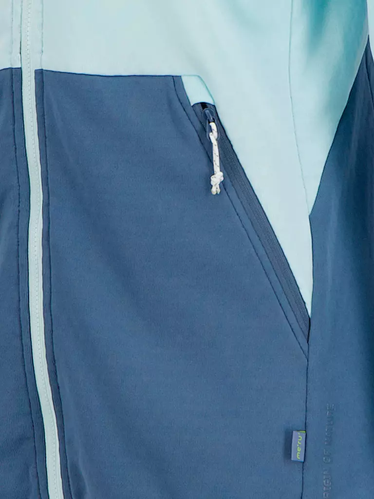 MERU | Damen Fleecejacke Paita | Bleu clair