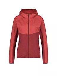 MERU | Damen Fleecejacke Tacna | Rouge foncé