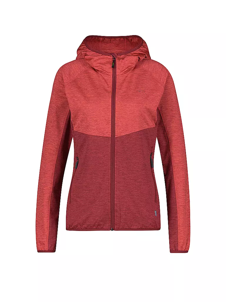 MERU | Damen Fleecejacke Tacna | Rouge foncé
