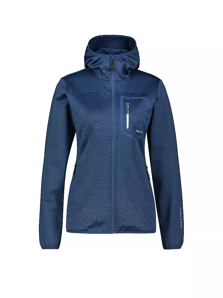 MERU | Damen Fleecejacke Växjö | Bleu foncé