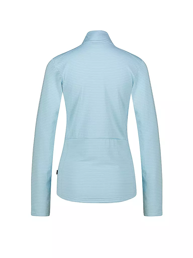 MERU | Damen Funktionsshirt Levanger Zip | Bleu clair