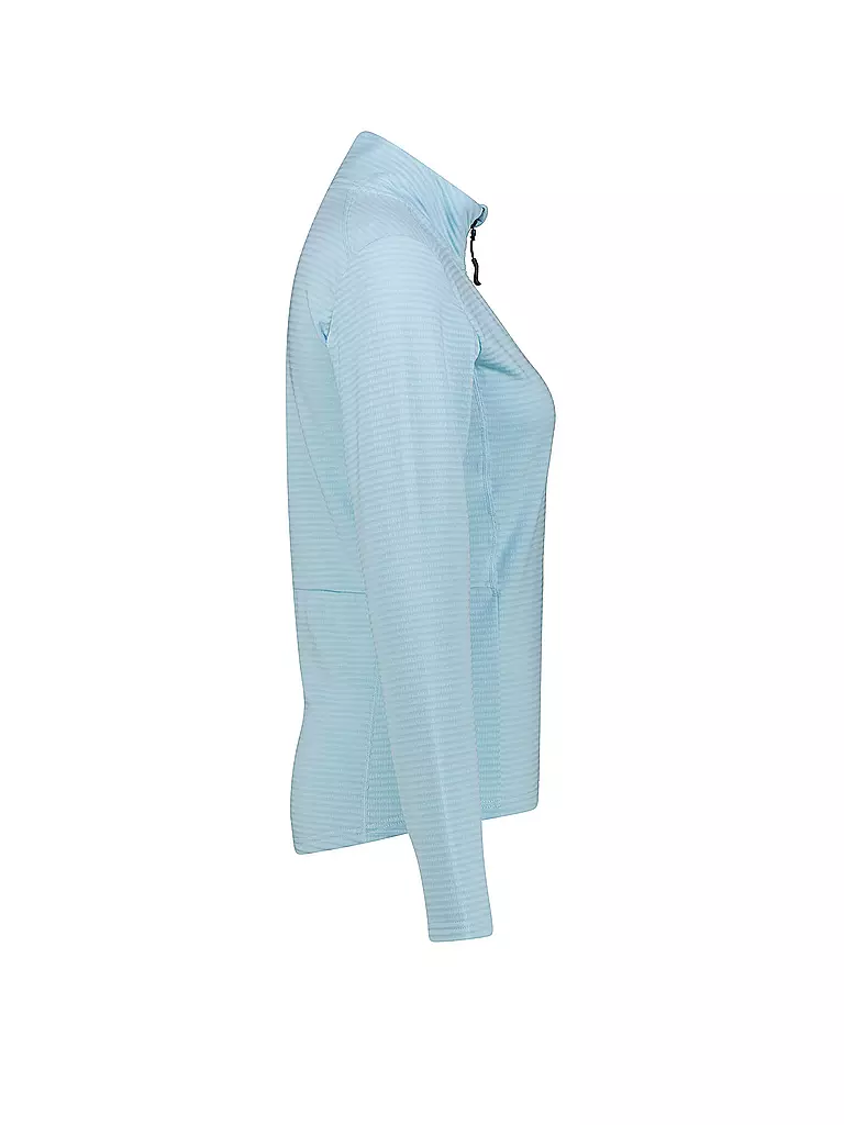 MERU | Damen Funktionsshirt Levanger Zip | Bleu clair