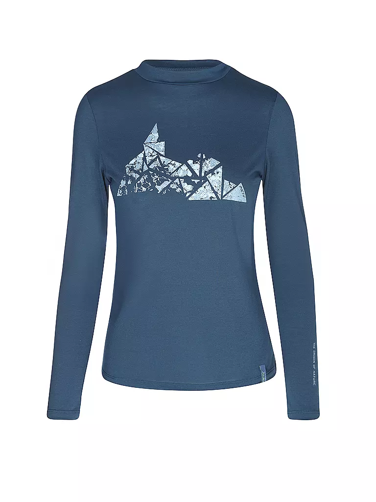 MERU | Damen Funktionsshirt Lidköping | Bleu foncé