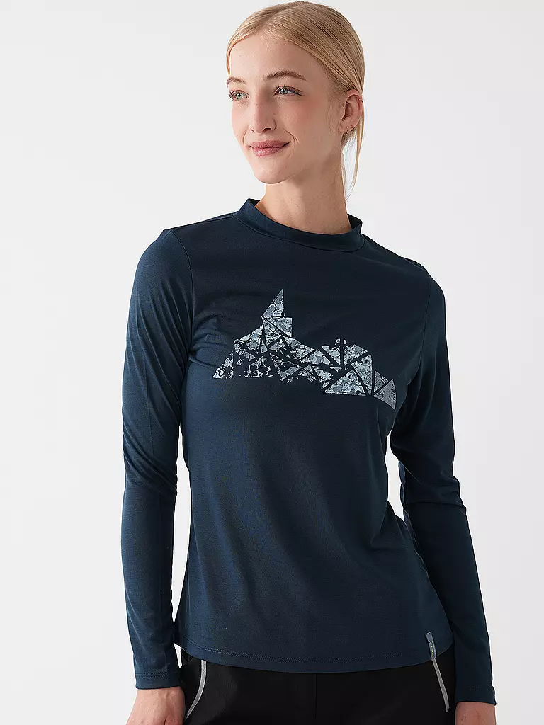 MERU | Damen Funktionsshirt Lidköping | Bleu foncé