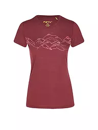 MERU | Damen Funktionsshirt Trelleborg | Rouge foncé