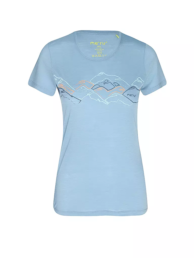 MERU | Damen Funktionsshirt Trelleborg | Bleu clair