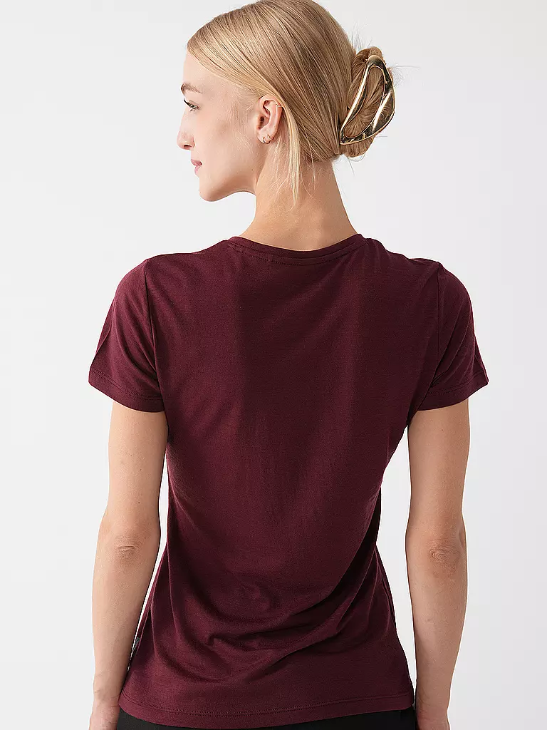 MERU | Damen Funktionsshirt Trelleborg | Rouge foncé