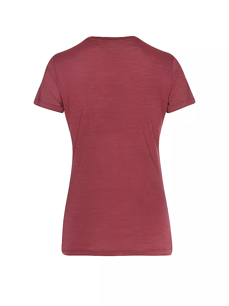 MERU | Damen Funktionsshirt Trelleborg | Rouge foncé