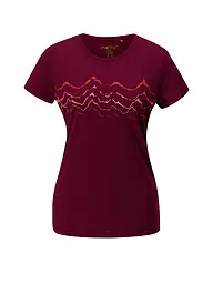 MERU | Damen Funktionsshirt Trofa | Rouge foncé