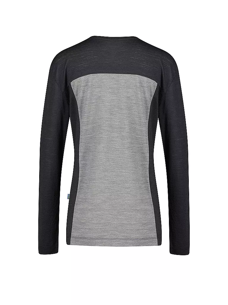 MERU | Damen Funktionsshirt Vaxholm Wool-Mix | Noir