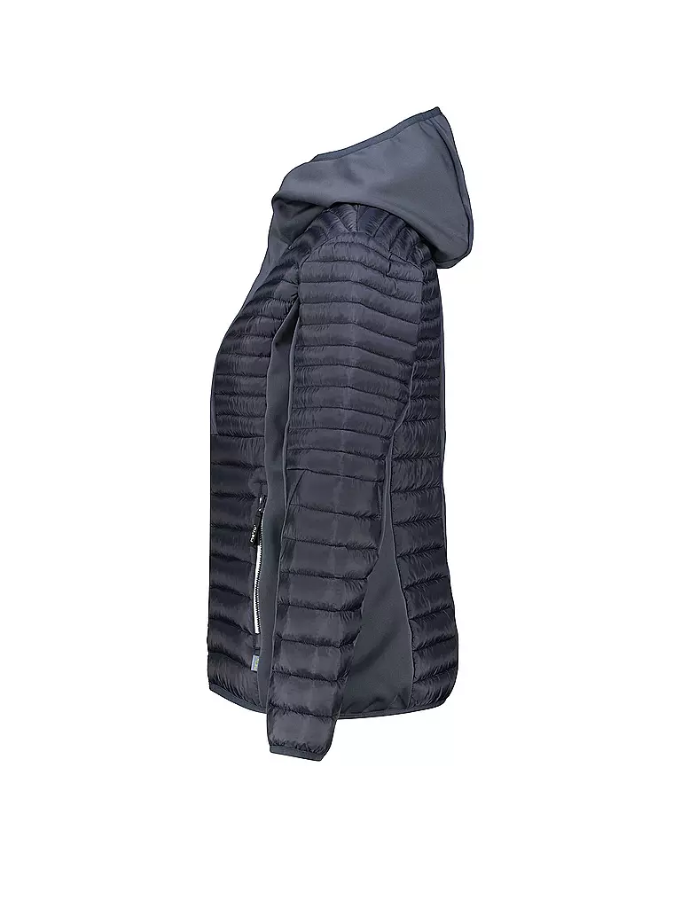 MERU | Damen Hybridjacke Aberdeen Hoodie | Gris