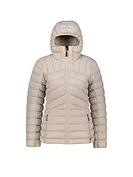 MERU | Damen Isojacke Hawera Hoodie | Gris clair