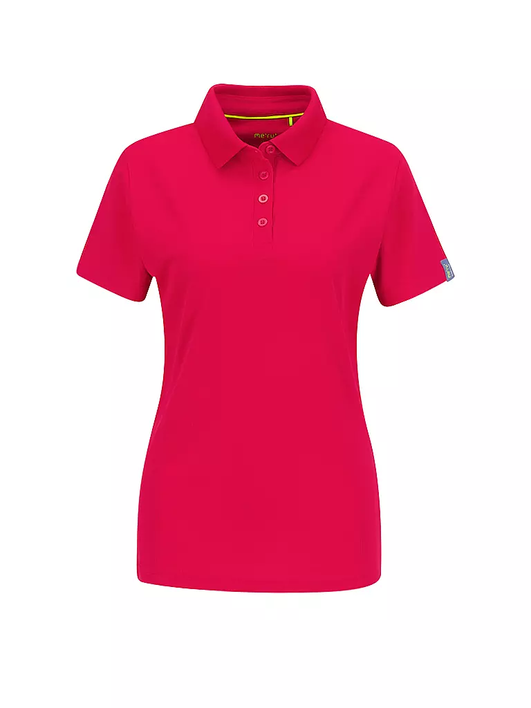MERU | Damen Poloshirt Bristol | Rouge