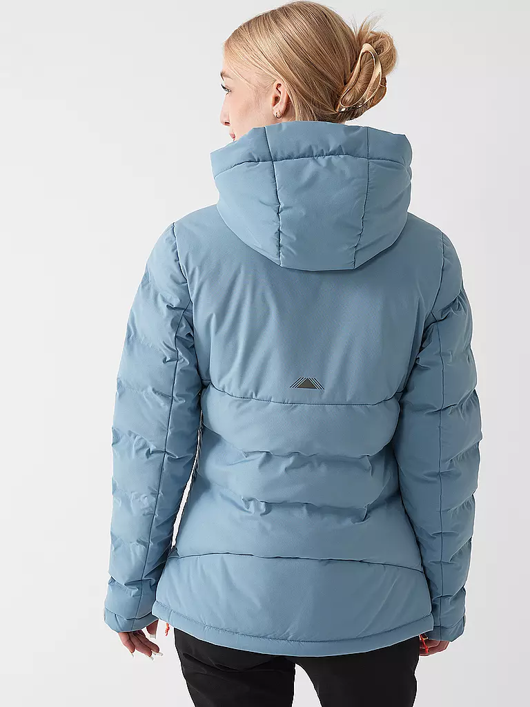 MERU | Damen Wanderjacke Gränna Hoodie | Bleu clair