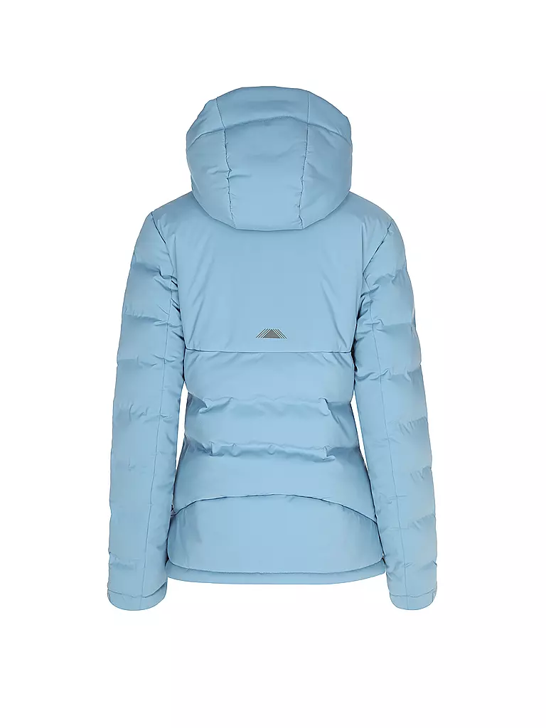 MERU | Damen Wanderjacke Gränna Hoodie | Bleu clair