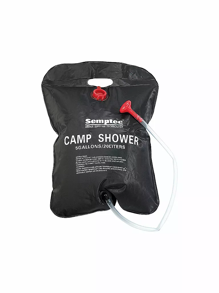 MERU | Douche solaire de camping | Noir