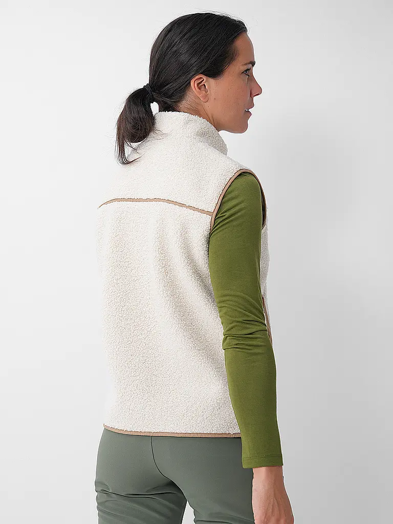 MERU | Gilet Femme Herlev en polaire teddy |