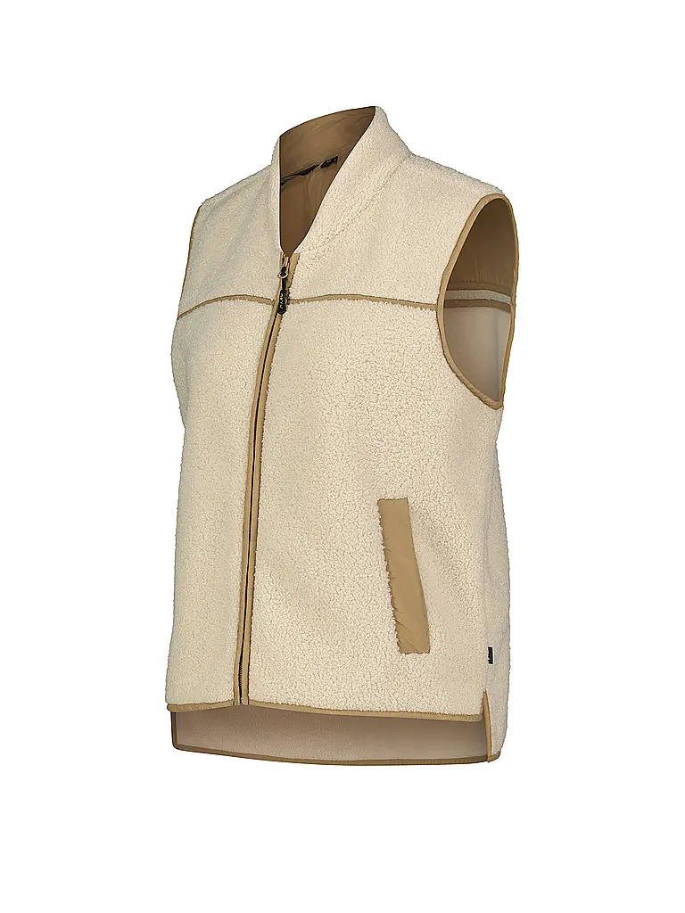 MERU | Gilet Femme Herlev en polaire teddy |
