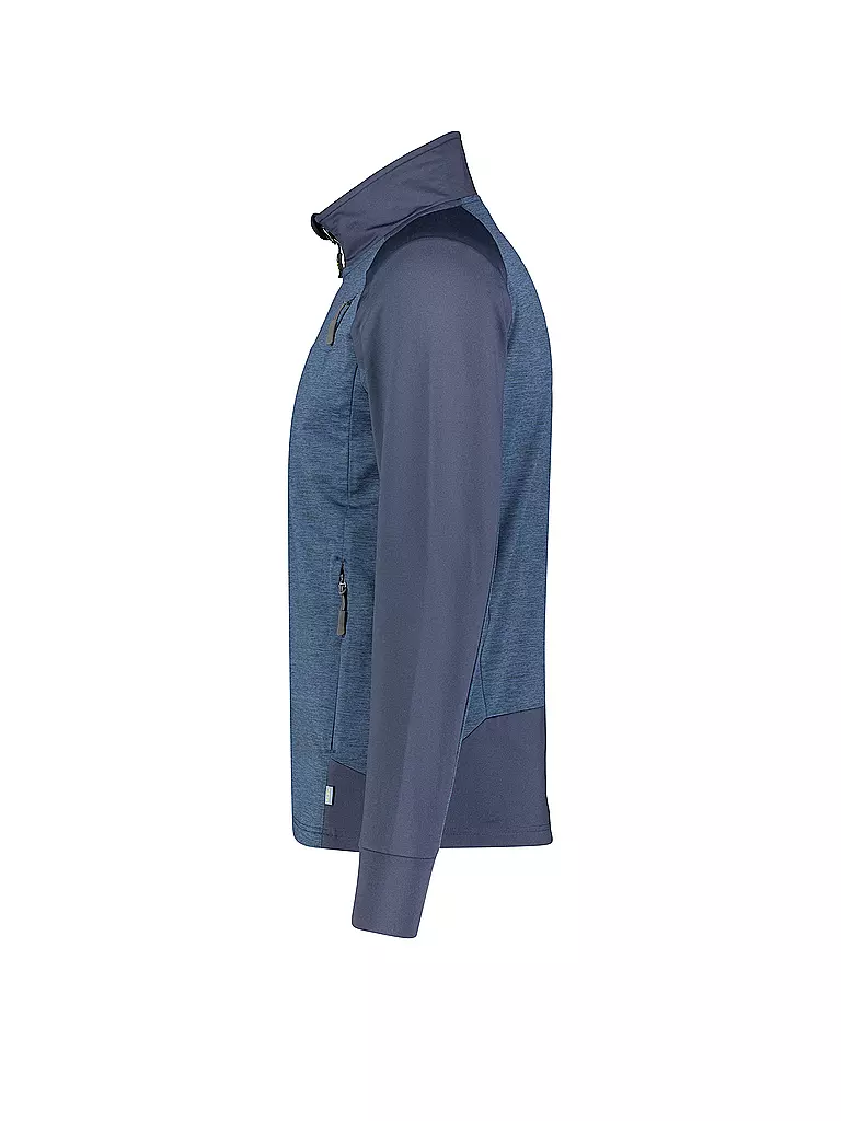 MERU | Herren Fleecejacke Borba Powerstretch | Bleu foncé