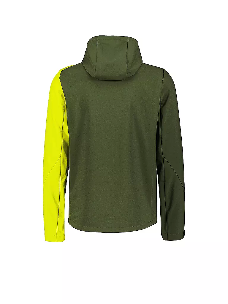 MERU | Herren Softshelljacke Talcahuano Hoodie | Vert foncé