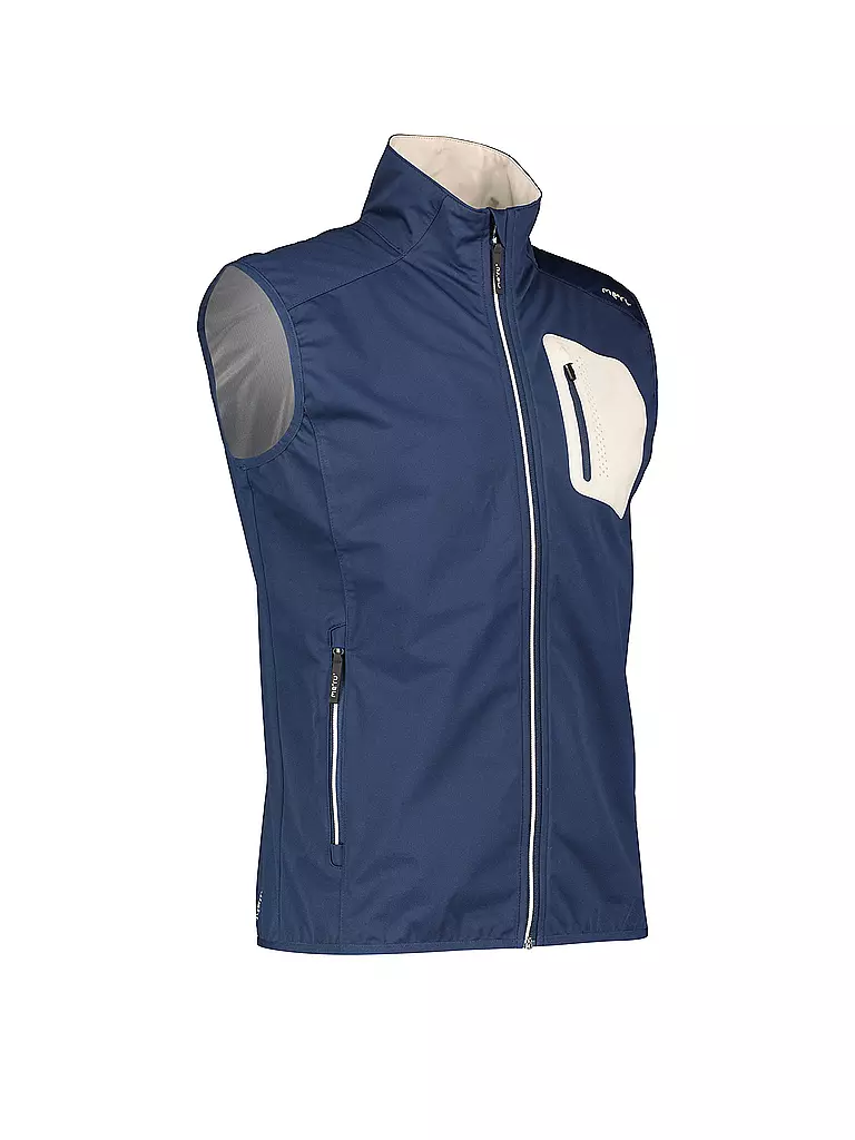 MERU | Herren Softshellweste Pisco | Bleu foncé