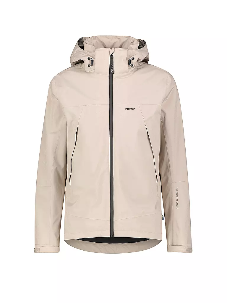 MERU | Herren Wanderjacke Barcelos Hoodie | Gris clair