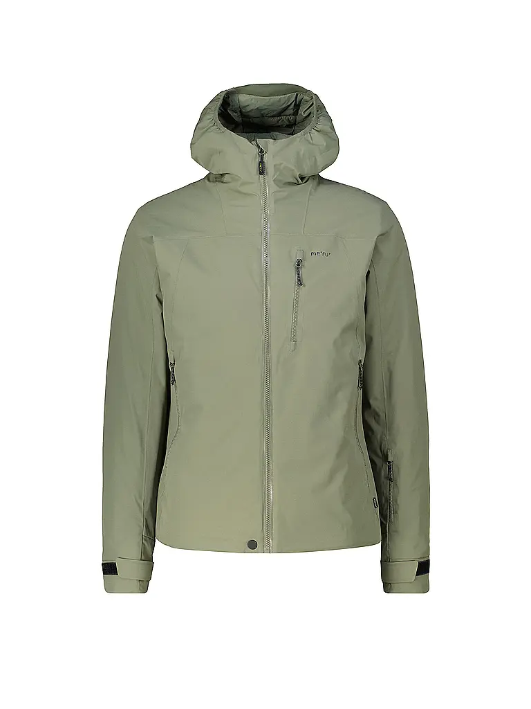 MERU | Isojacke Koyukuk Hoodie pour hommes | Vert foncé