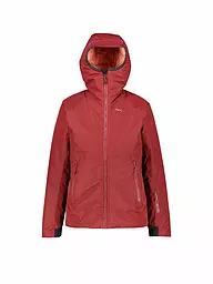 MERU | Isojacke Pilot Point pour femmes | Rouge foncé