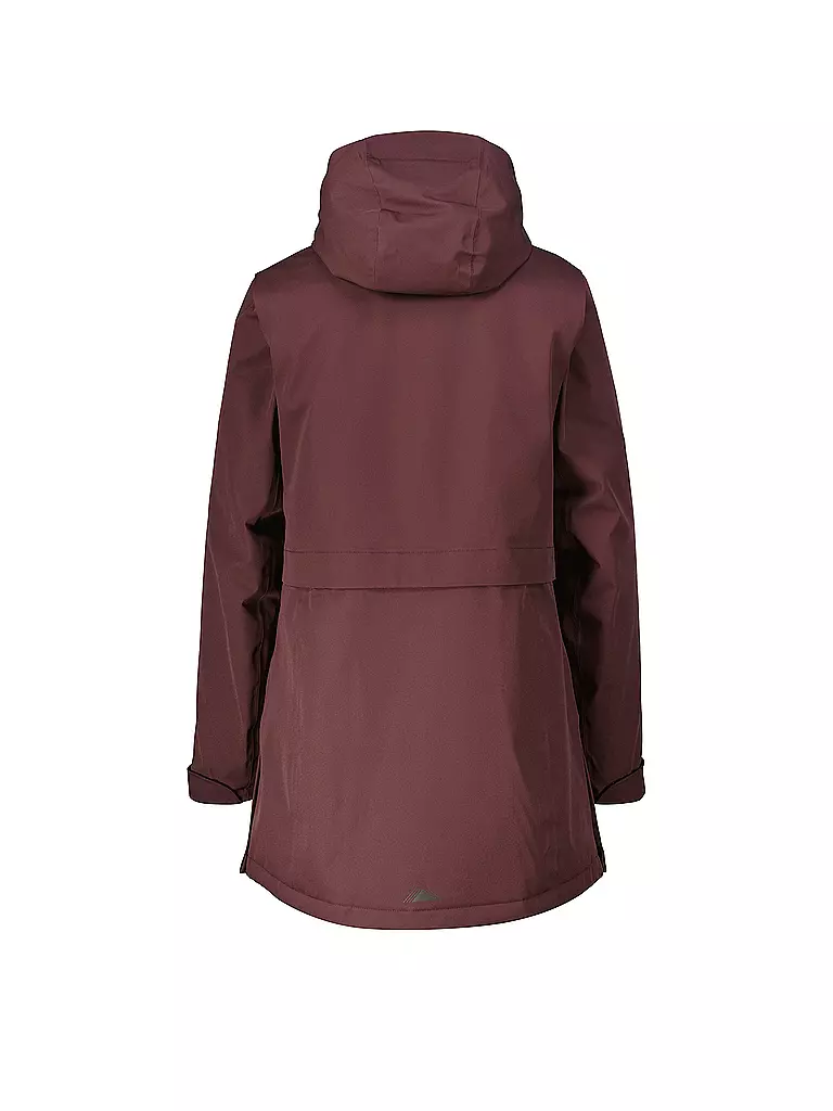 MERU | Manteau d'hiver à capuche Nora pour femmes | Marron
