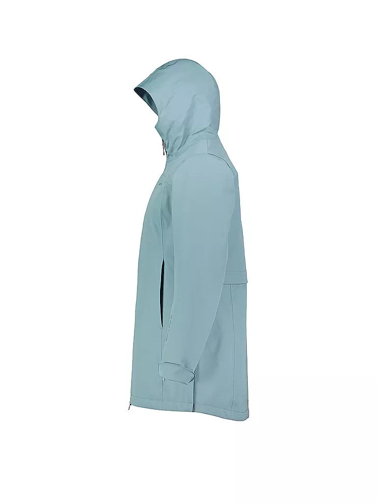 MERU | Manteau d'hiver à capuche Nora pour femmes | Gris clair