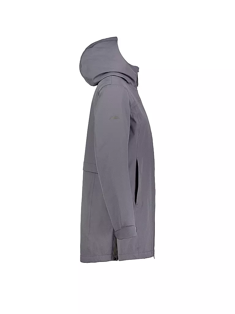MERU | Manteau d'hiver à capuche Nora pour femmes | Gris