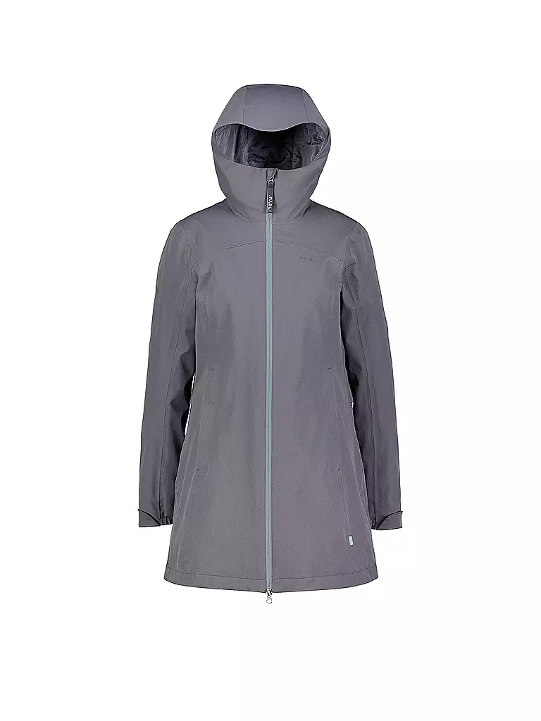 MERU | Manteau d'hiver à capuche Nora pour femmes | Gris