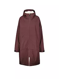 MERU | Manteau d'hiver pour femme Aalborg Loos Packable à capuche | Marron