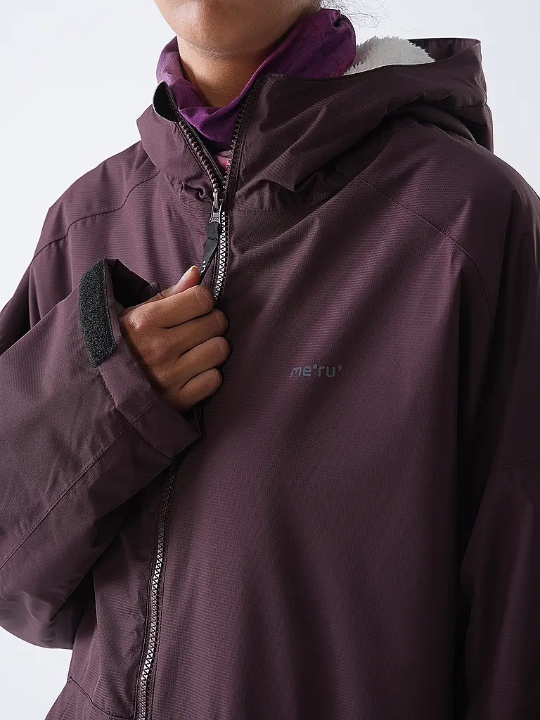 MERU | Manteau d'hiver pour femme Aalborg Loos Packable à capuche | 