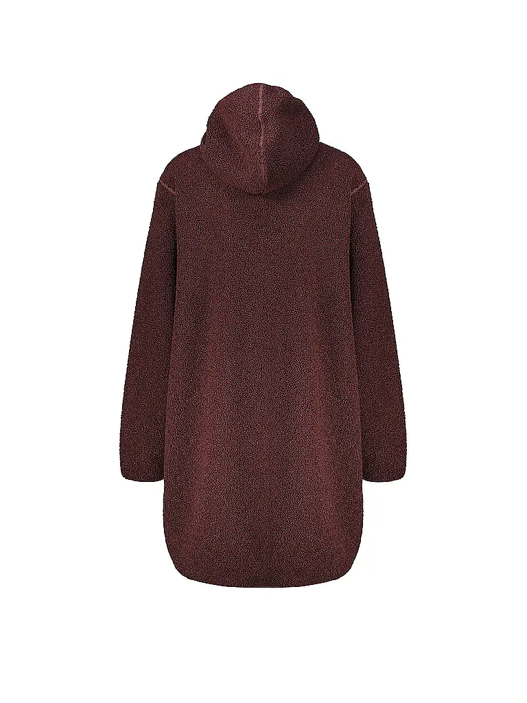 MERU | Manteau d'hiver pour femme Sigtuna à capuche en polaire teddy | 