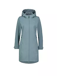 MERU | Manteau softshell d'hiver pour femme Touloluse à capuche | Gris