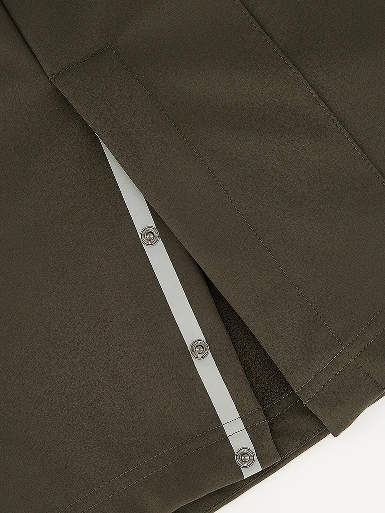 MERU | Manteau softshell d'hiver pour femme Touloluse à capuche |