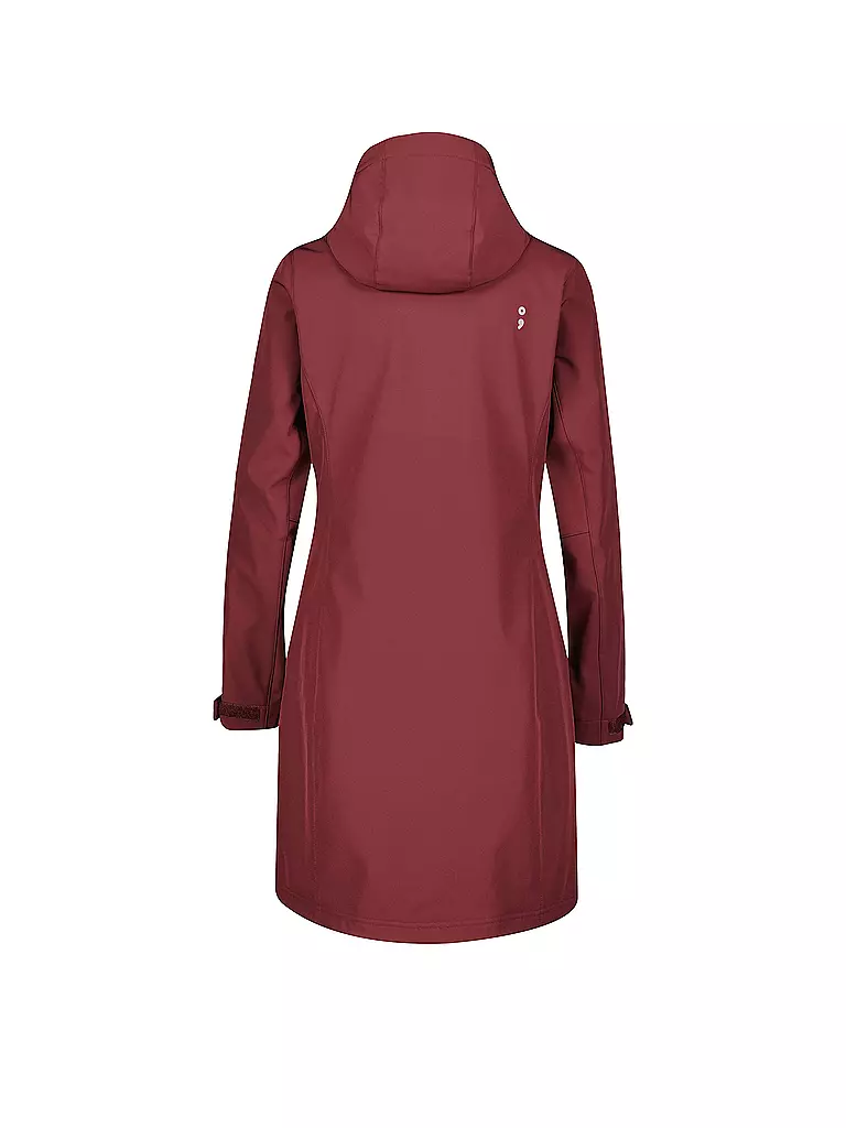 MERU | Manteau softshell d'hiver pour femme Touloluse à capuche |